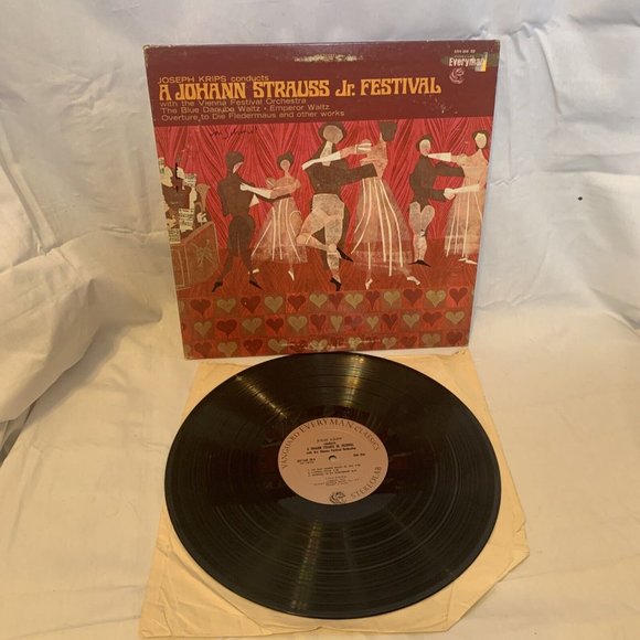 A Strauss Concert (Vinyl, 1963) Vanguard Everyman Classics SRV 268 VG+ LP Record - Picture 2 of 11